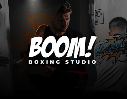 BOOM! Boxing Studio — Brand Identity