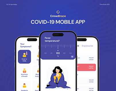 CROWD TRACE - A COVID MOBILE APP DESIGN AND DEVELOPED.