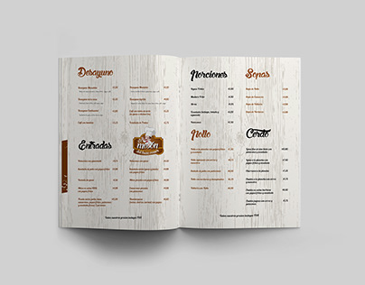 Project thumbnail - Menú de Restaurante / Restaurant menu