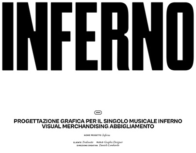 Inferno / Cover art & Merchandising