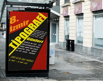 Typography Poster | 8. İzmir Tipografi Günleri