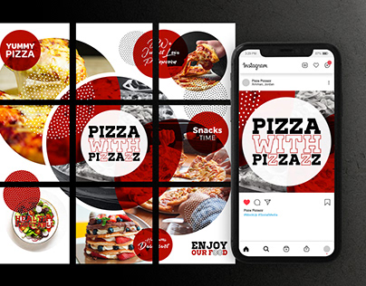 Pizza Pizzazz -Instagram Puzzle Posts-