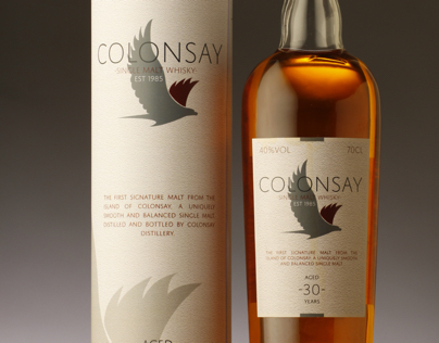 Colonsay Whisky Rebranding