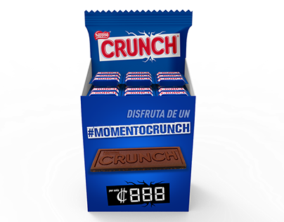 Counter Display Nestle Crunch