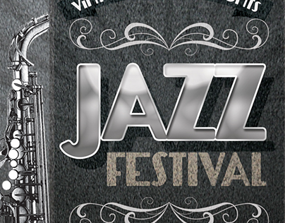 Vintage Jazz Festival Flyer