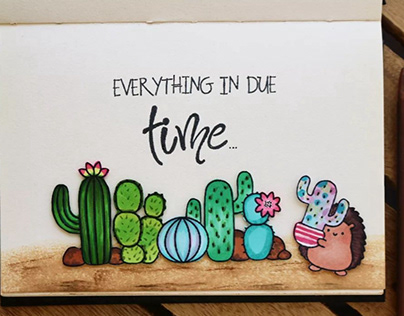 Cactus doodle