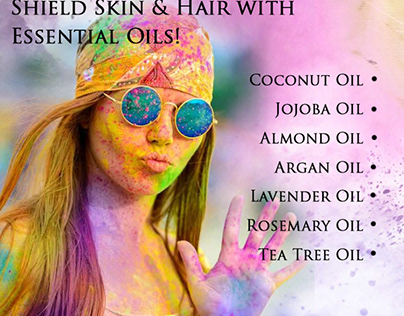 Preserve Your Skin and Hair from Holi Colors