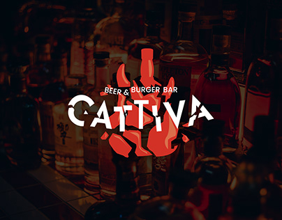 CATTIVA bar identity