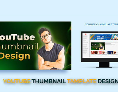 YouTube Thumbnail Template Design