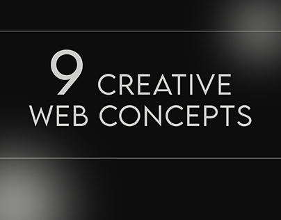 9 Creative Web Concepts