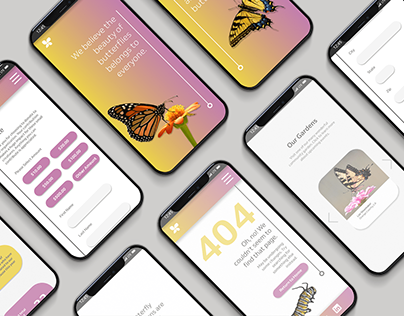 North American Butterfly Association Website Redesign