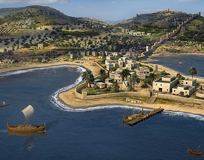 Phoenician Toscanos Port