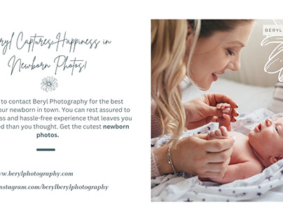 Beryl Captures Happiness in Newborn Photos!