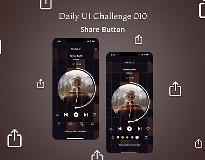 Daily UI Challenge 010- Share Button