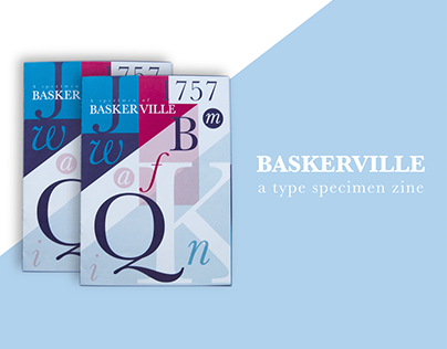 Baskeville – a type specimen zine