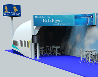 Propose idea for Singapore Airline promotional booth