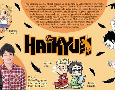 INFOGRAFIA ANIME - HAIKYU!