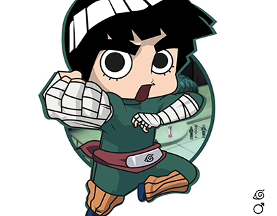Rock Lee - Naruto Clássico on Behance