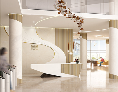 Business center lobby concept