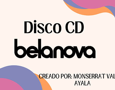 DISCO CD BELANOVA