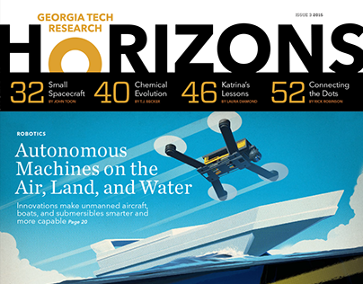 Georgia Tech Research Horizons Issue 3 2015 - Cover