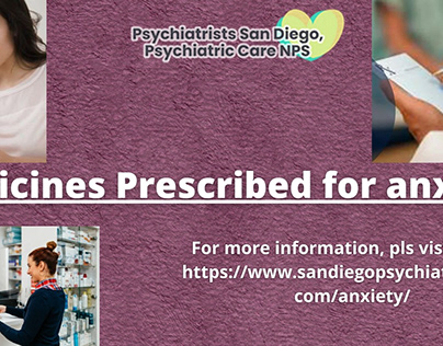 Avail best medicines prescribed for anxiety in the US