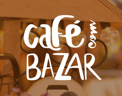 IDENTIDADE VISUAL |  CAFÉ COM BAZAR