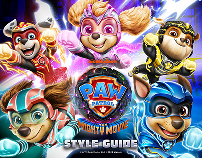 Paw Patrol: The Mighty Movie Style Guide