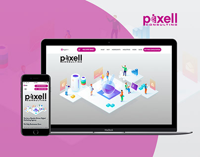 Website for Pixell Consulting