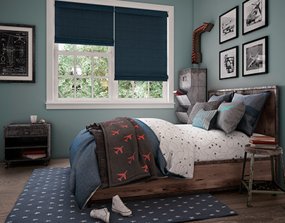 Bedroom 3D interior visualization