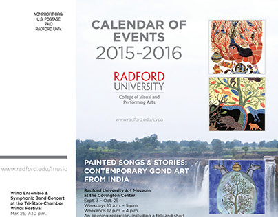 CVPA Calendar of Events 2015-2016