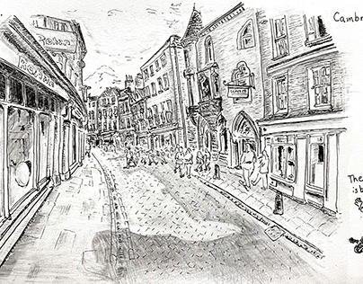 Street of cambridge