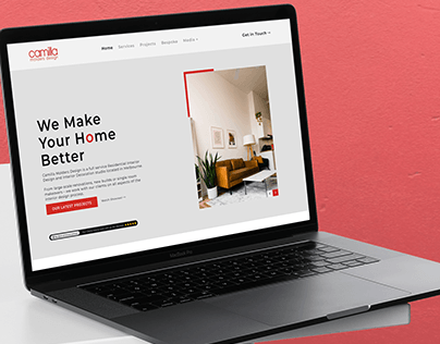 Website Makeover for Interior Designers
