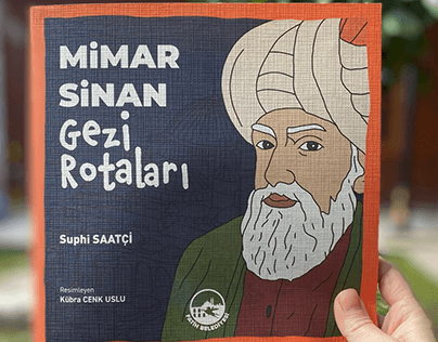 Mimar Sinan Gezi Rotaları Kids Book Illustration