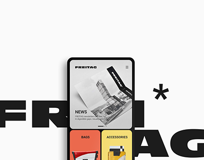 FREITAG - UIUX App Design