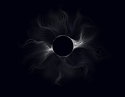 Solar eclipse－graphic