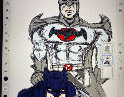 Flashpoint Bat meets Batman