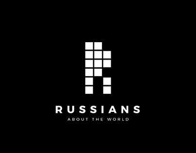 Logotipo para podcast Russians Around The World