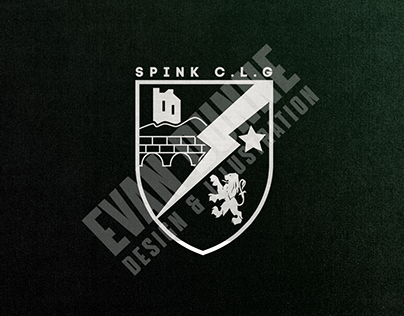 Spink GAA Club - Crest Redesign (Monochrome)