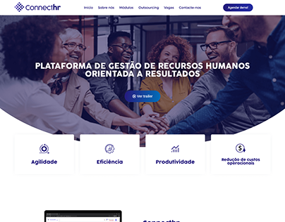 Site oficial da ConnectHR