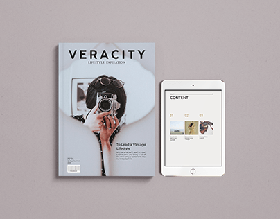 VERACITY - Magazine Design