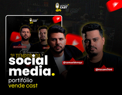 Project thumbnail - Social Media - Vendecast (Sanchão e Samuel Dennys)