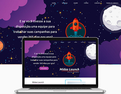 Site Midas Launch - HTML
