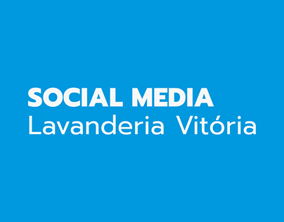 Social Media - Lavanderia Vitória
