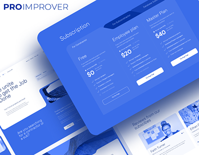 Redesign | PROimprover | UI/UX