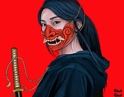Mujer samurai