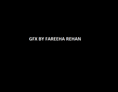 GFX BY FAREEHA