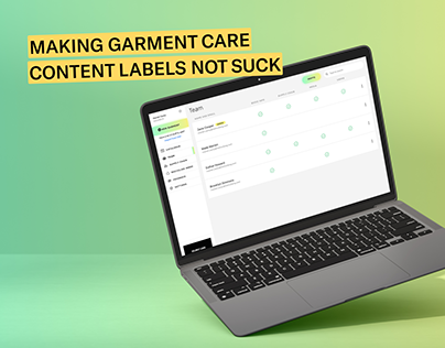 Making garment care content labels not suck
