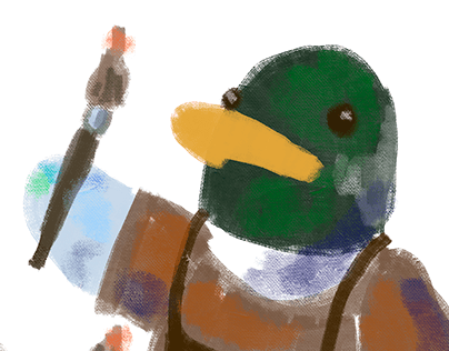 Painting ducks