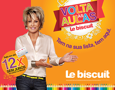 Le Biscuit - Campanha Volta as Aulas 2013